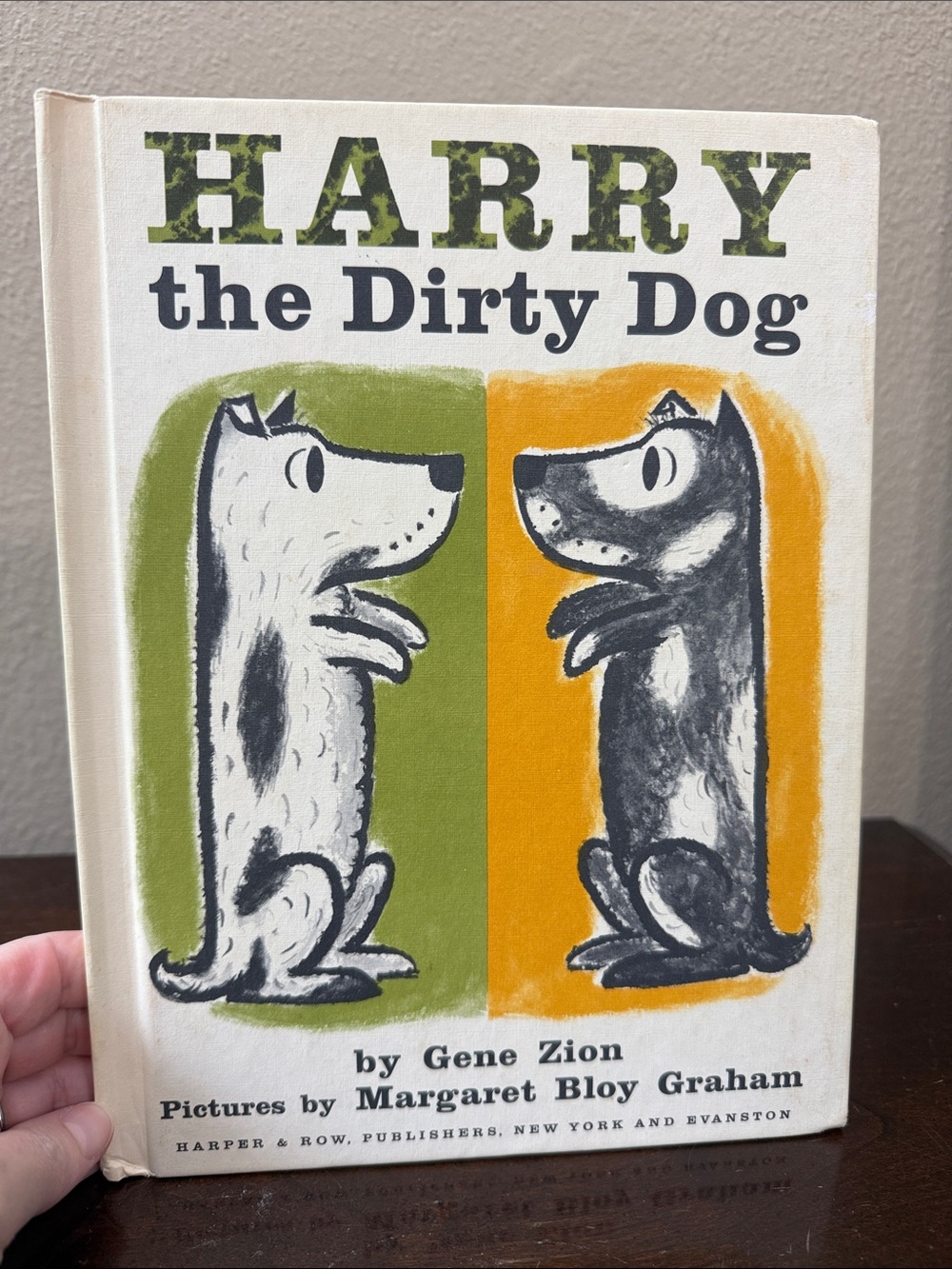 Harry the Dirty Dog - Classic Kids Book (Green & Orange)